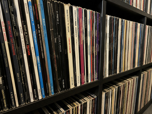 Vinyl records random - x, 12"