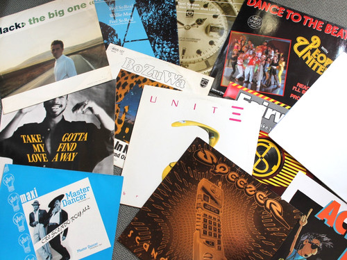 Vinyl maxi single paket - 20,